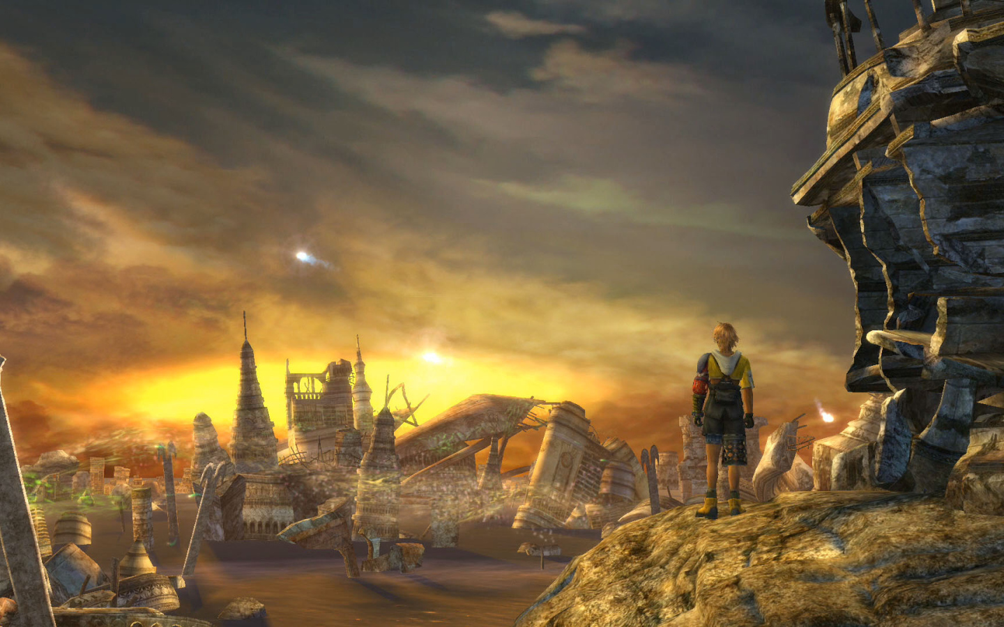Герой на руинах Final Fantasy xv