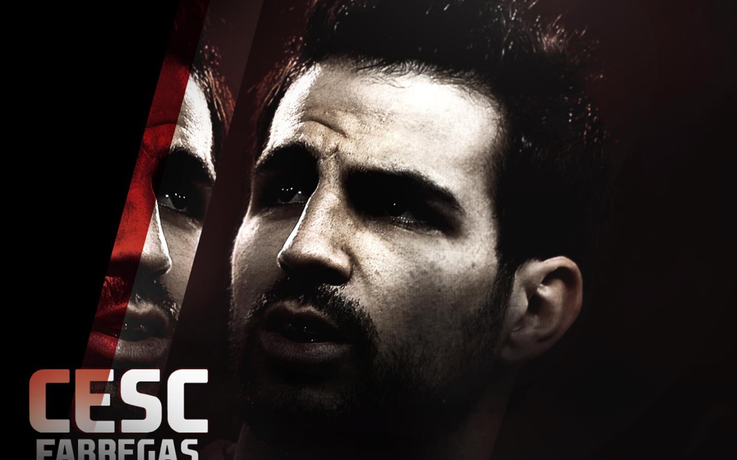 Игрок Барселоны Франсеск Фабрегас крупным планом