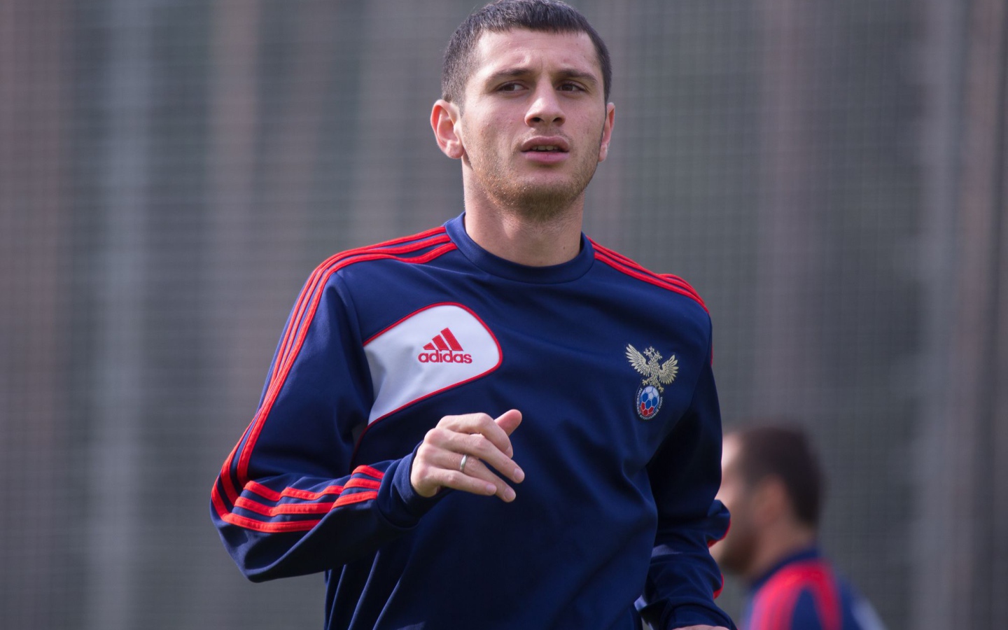 Игрок ЦСКА Алан Дзагоев на тренировке