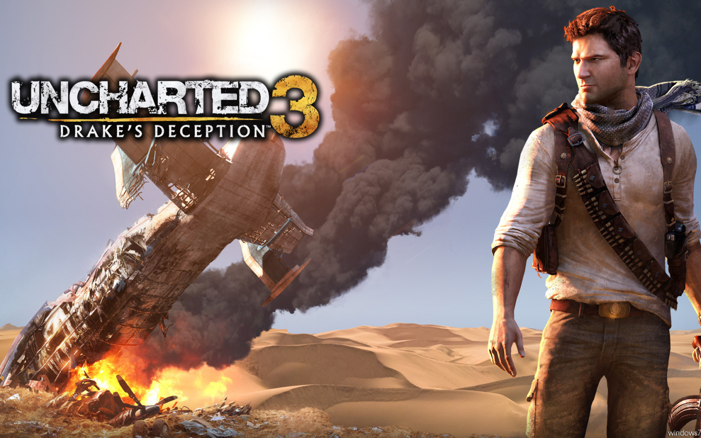 Uncharted 3: Дрейк после авиакатастрофы