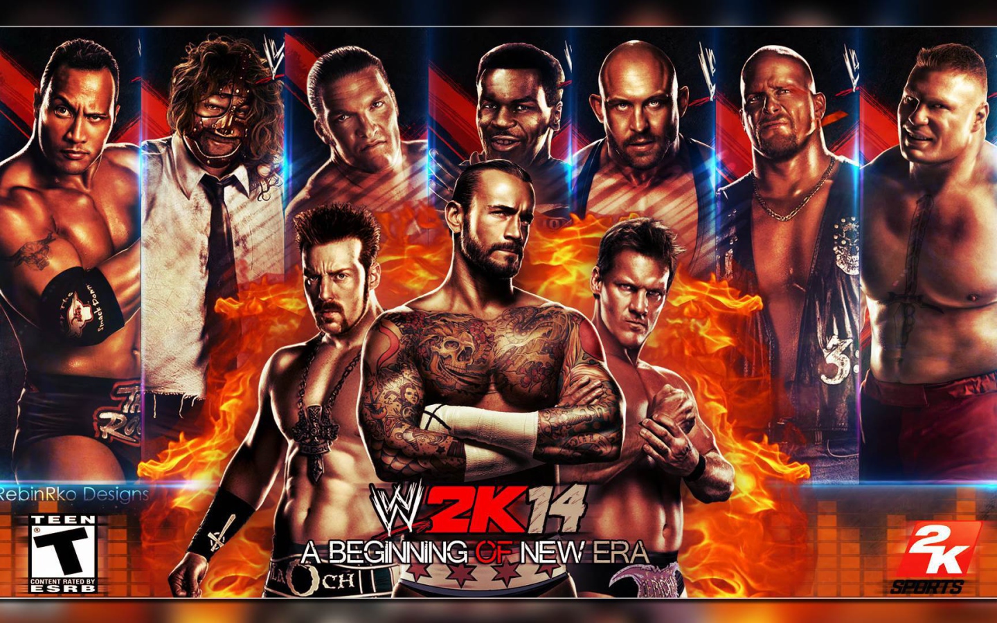WWE 2K14: бойцы PS4 в ближайшее время