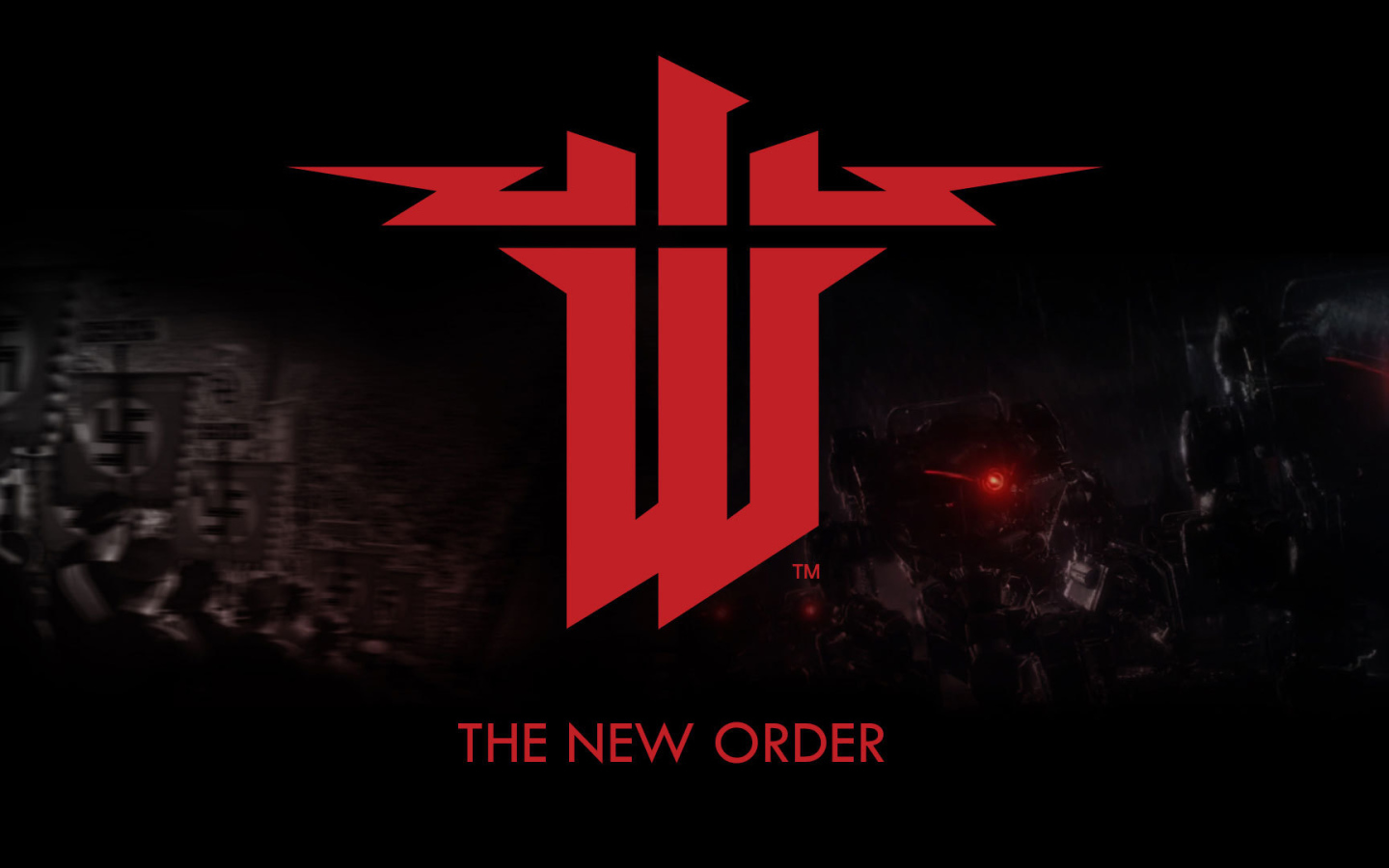 Wolfenstein The New Order: the logo of the game