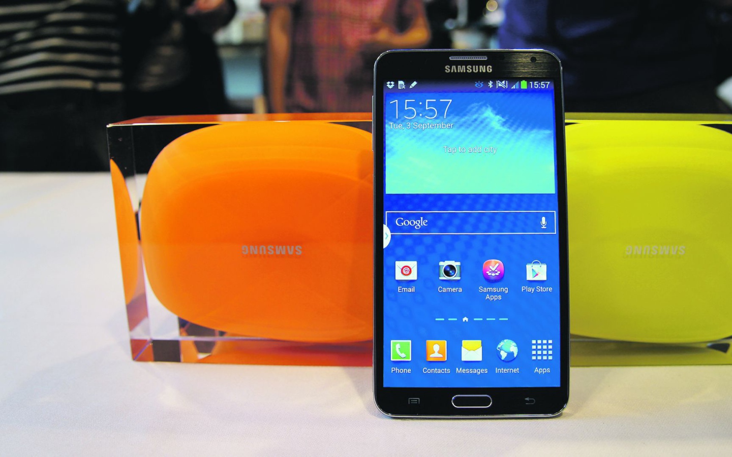 Новый, чёрный Samsung Galaxy Note 3