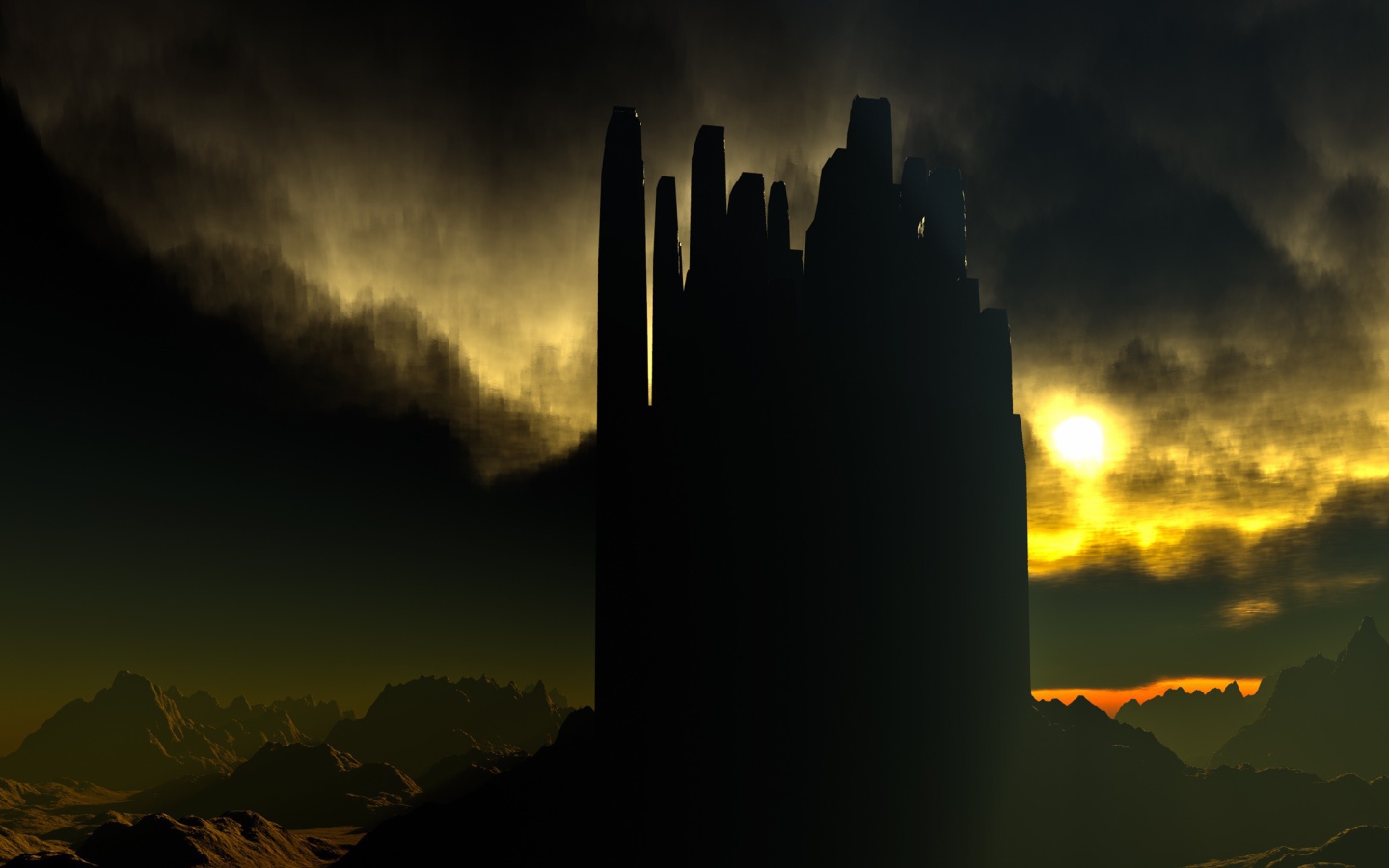 Инопланетный город