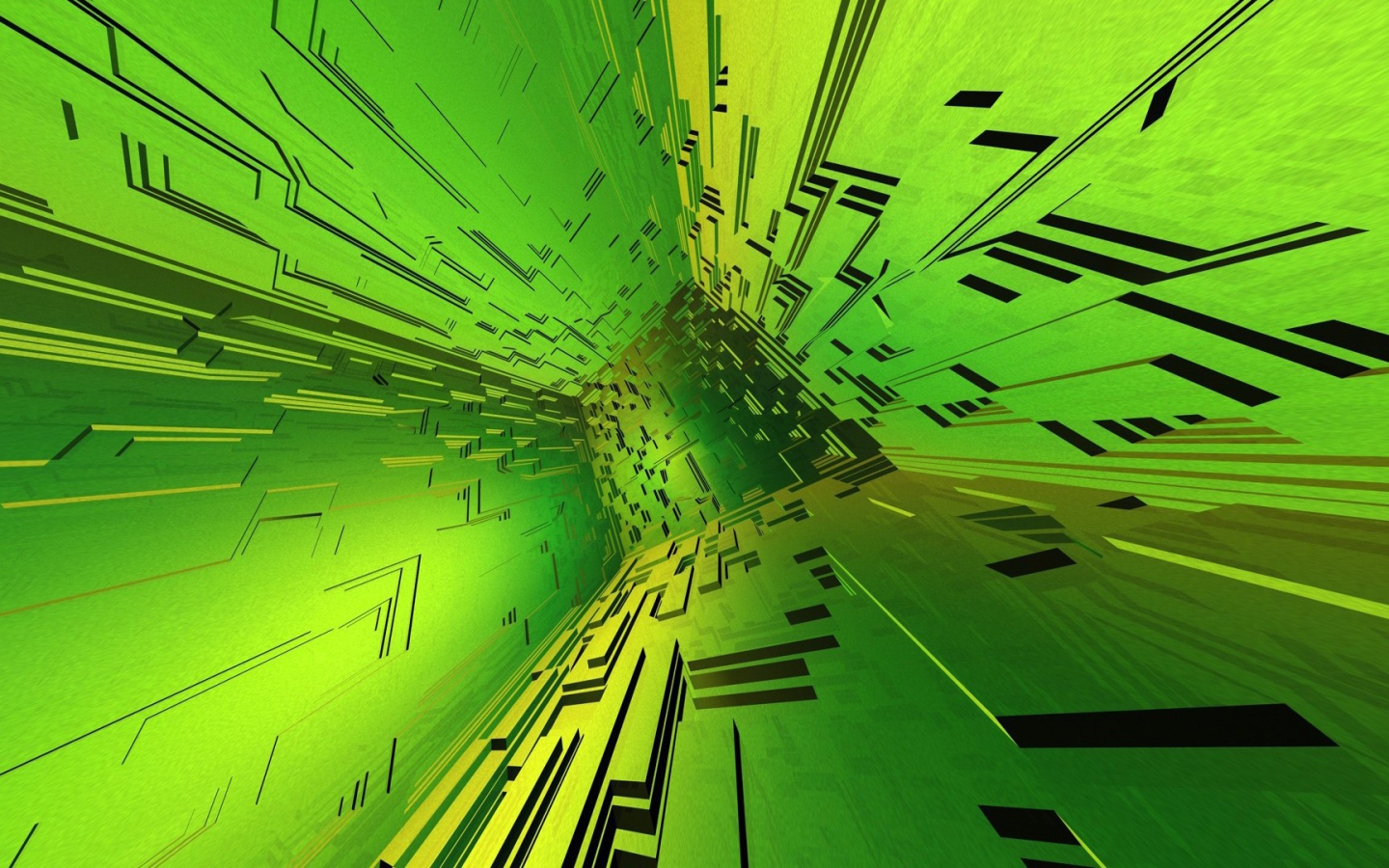 Зеленый тоннель