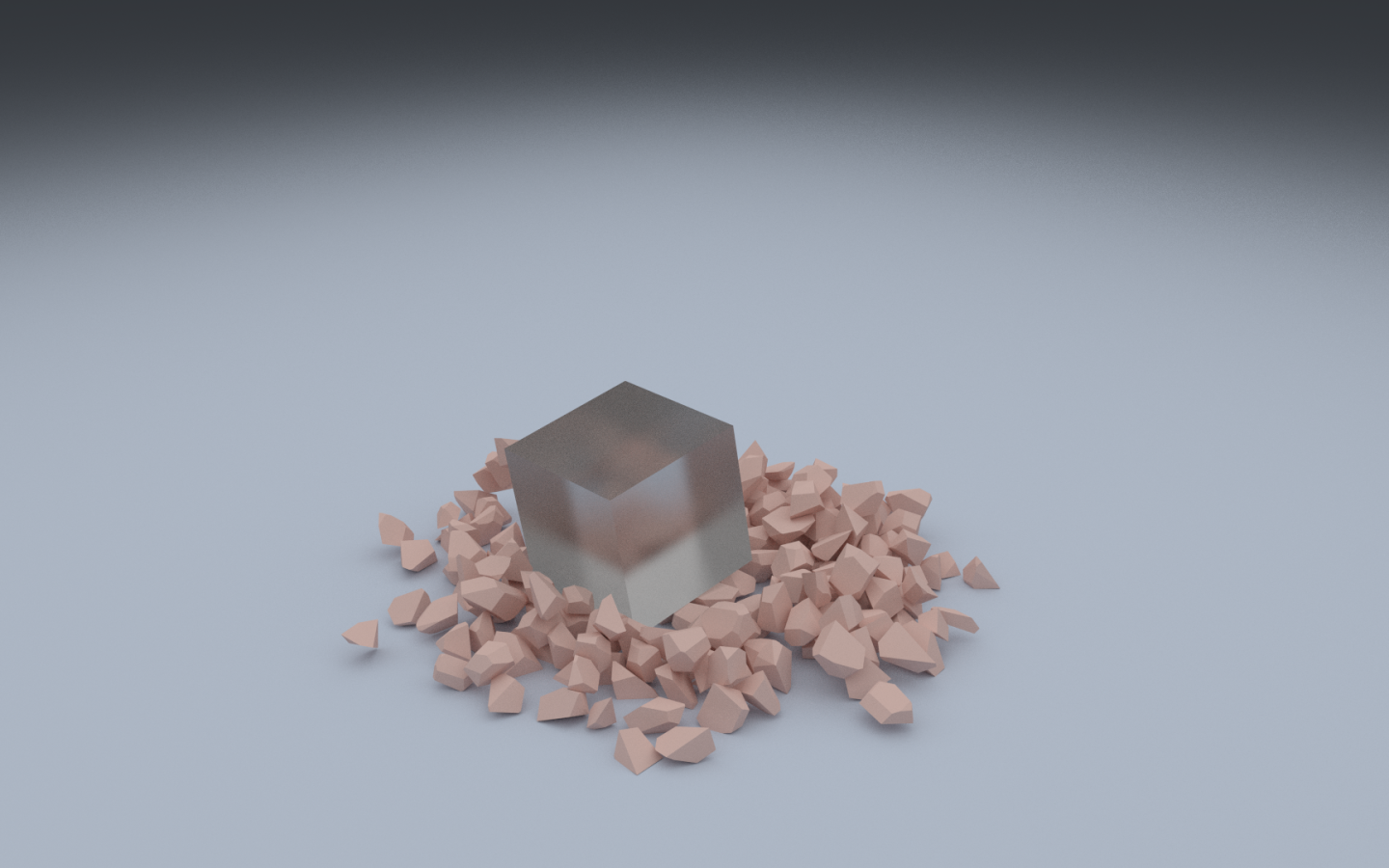 Стеклянный куб