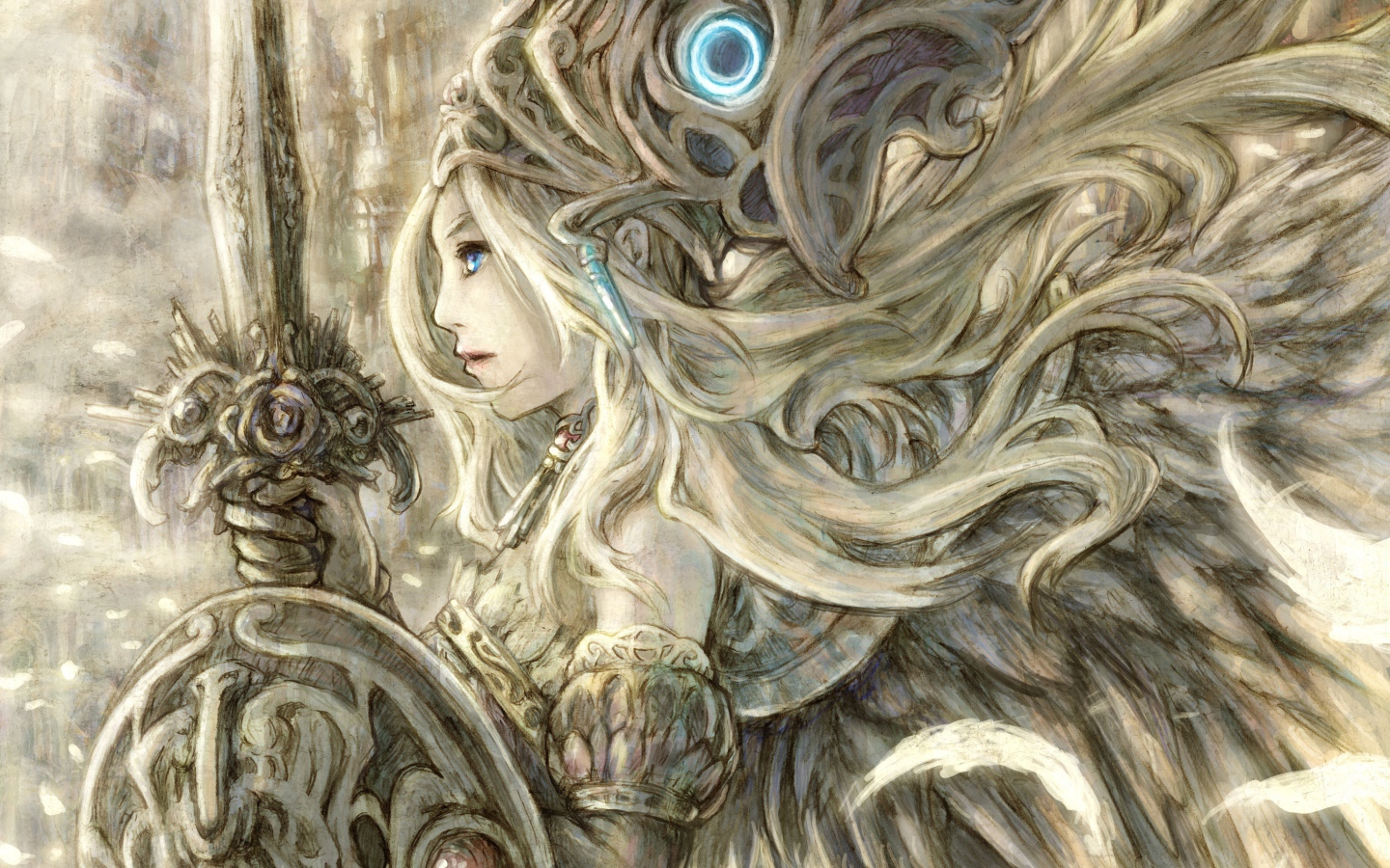 Девушка воин Аниме