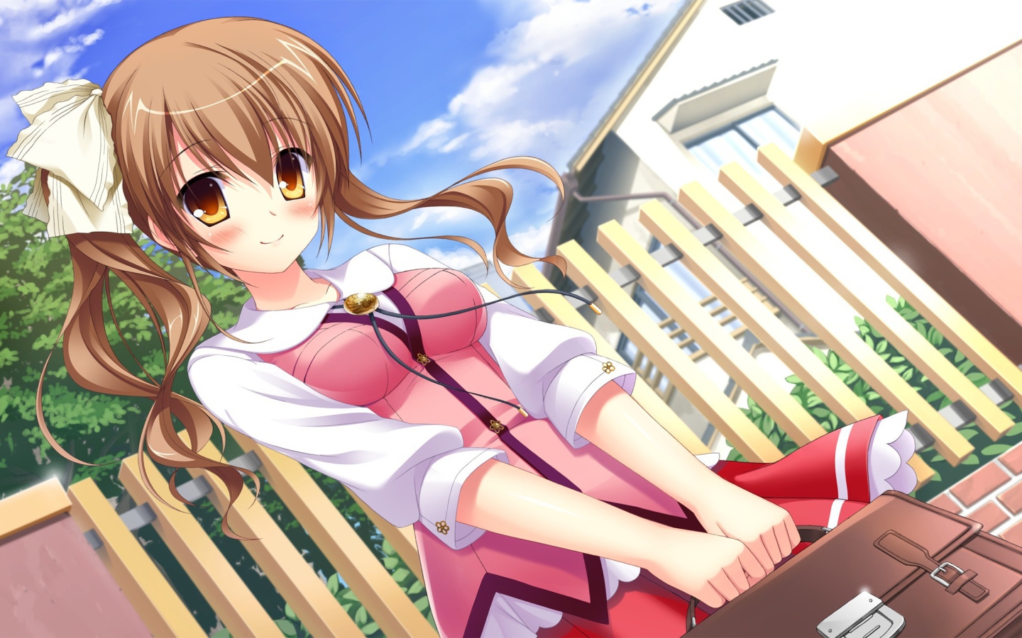 Ученица с бантиком