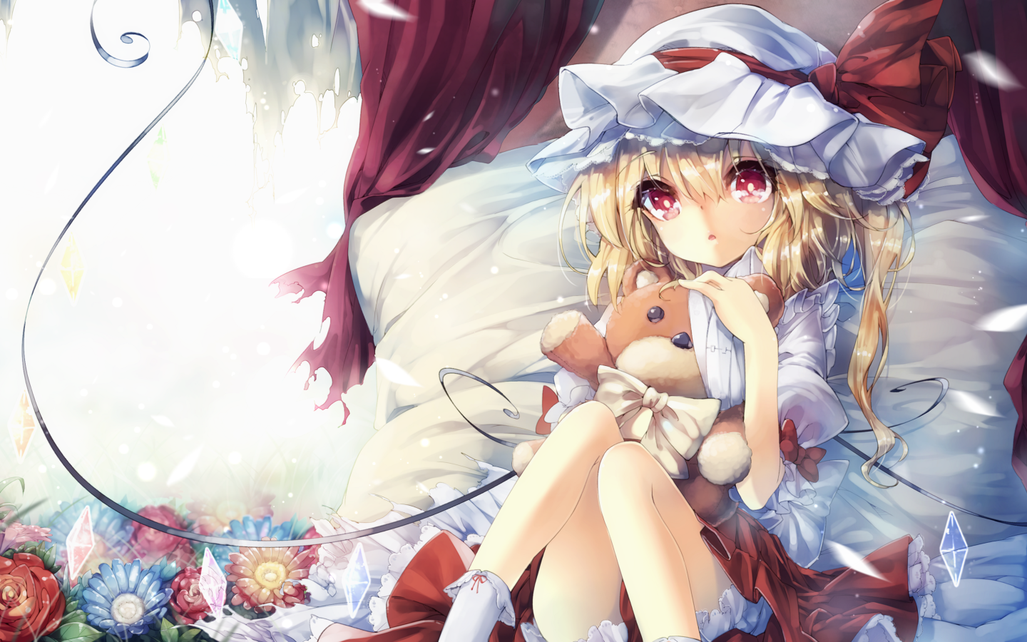 Девочка с медвежонком