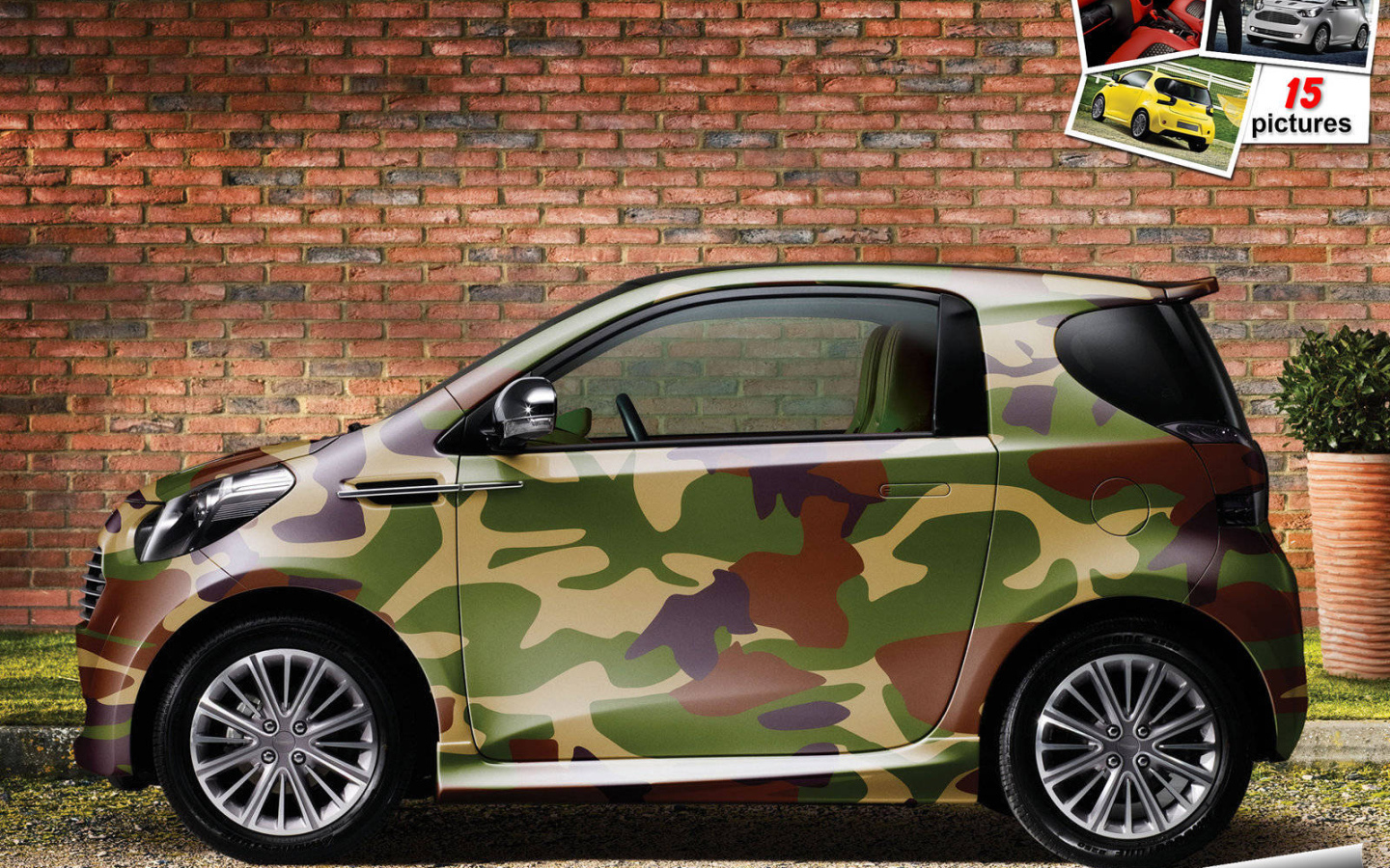 Новая машина Aston Martin cygnet