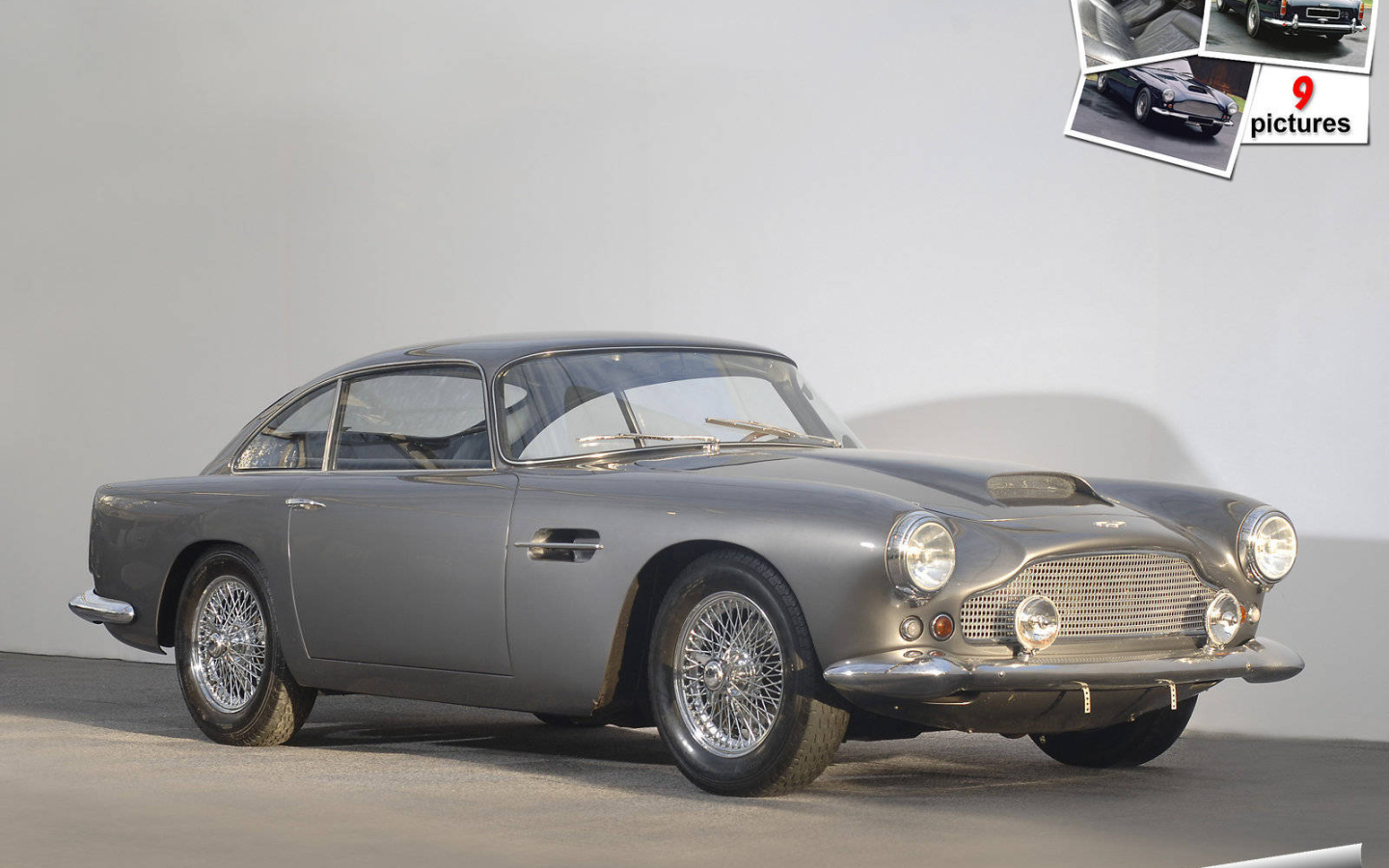 Новая машина Aston Martin db4