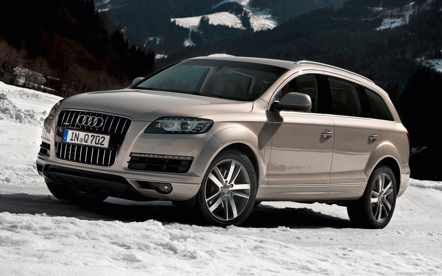 Покоритель горных дорог Audi Q7