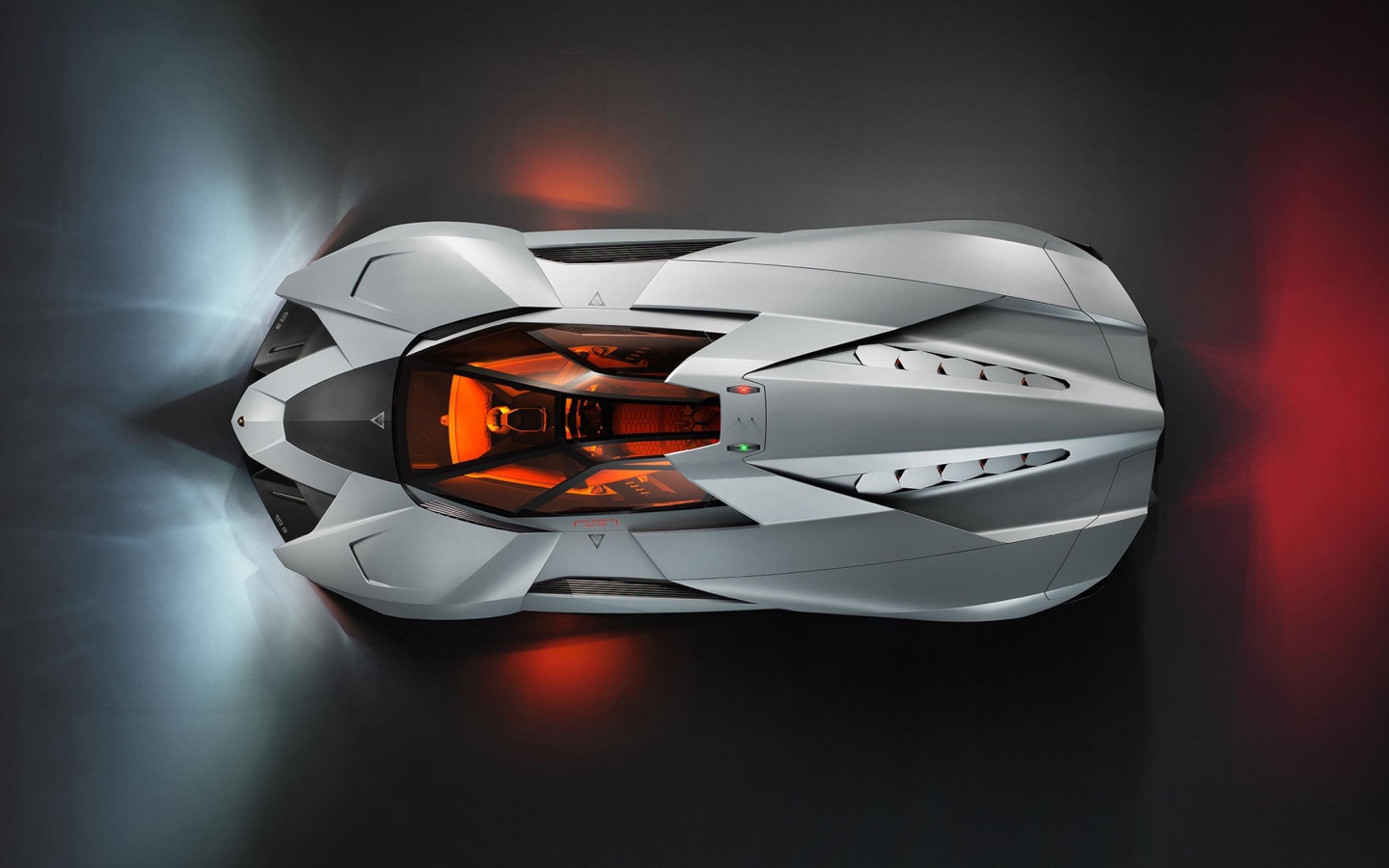 Красивый автомобиль Lamborghini Egoista в Москве