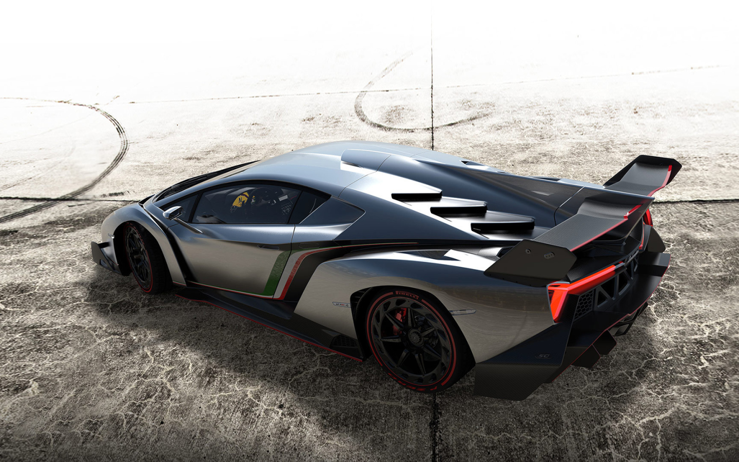 Надежная машина Lamborghini Veneno