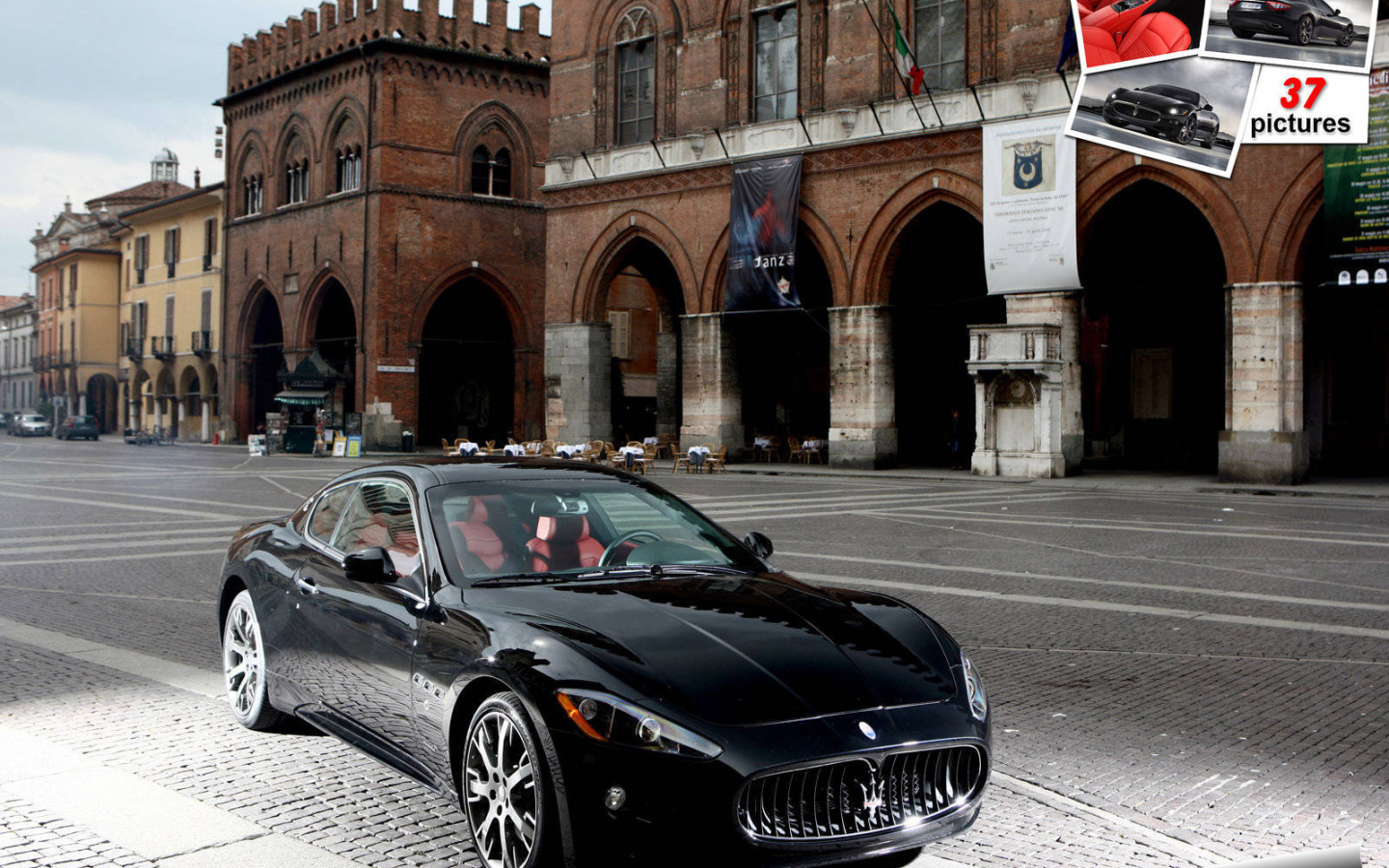 Красивый автомобиль Maserati Granturismo
