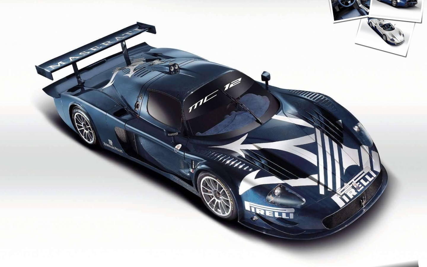 Красивый автомобиль Maserati MC12
