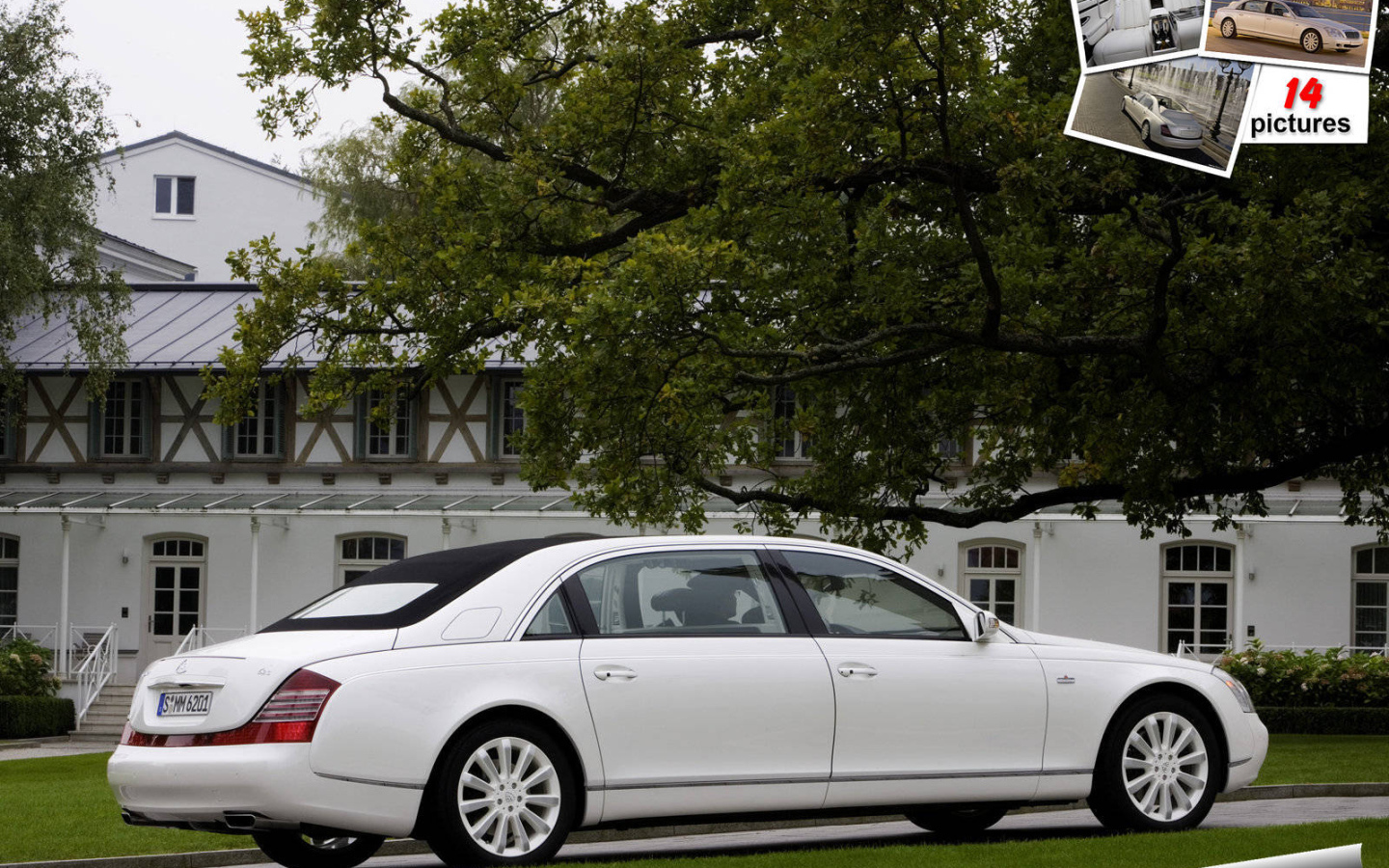 Автомобиль марки Maybach модели Landaulet