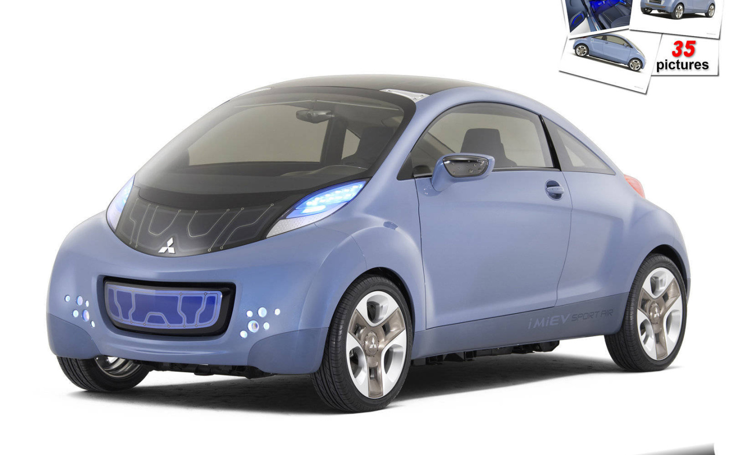 Красивый автомобиль Mitsubishi Electric в Москве