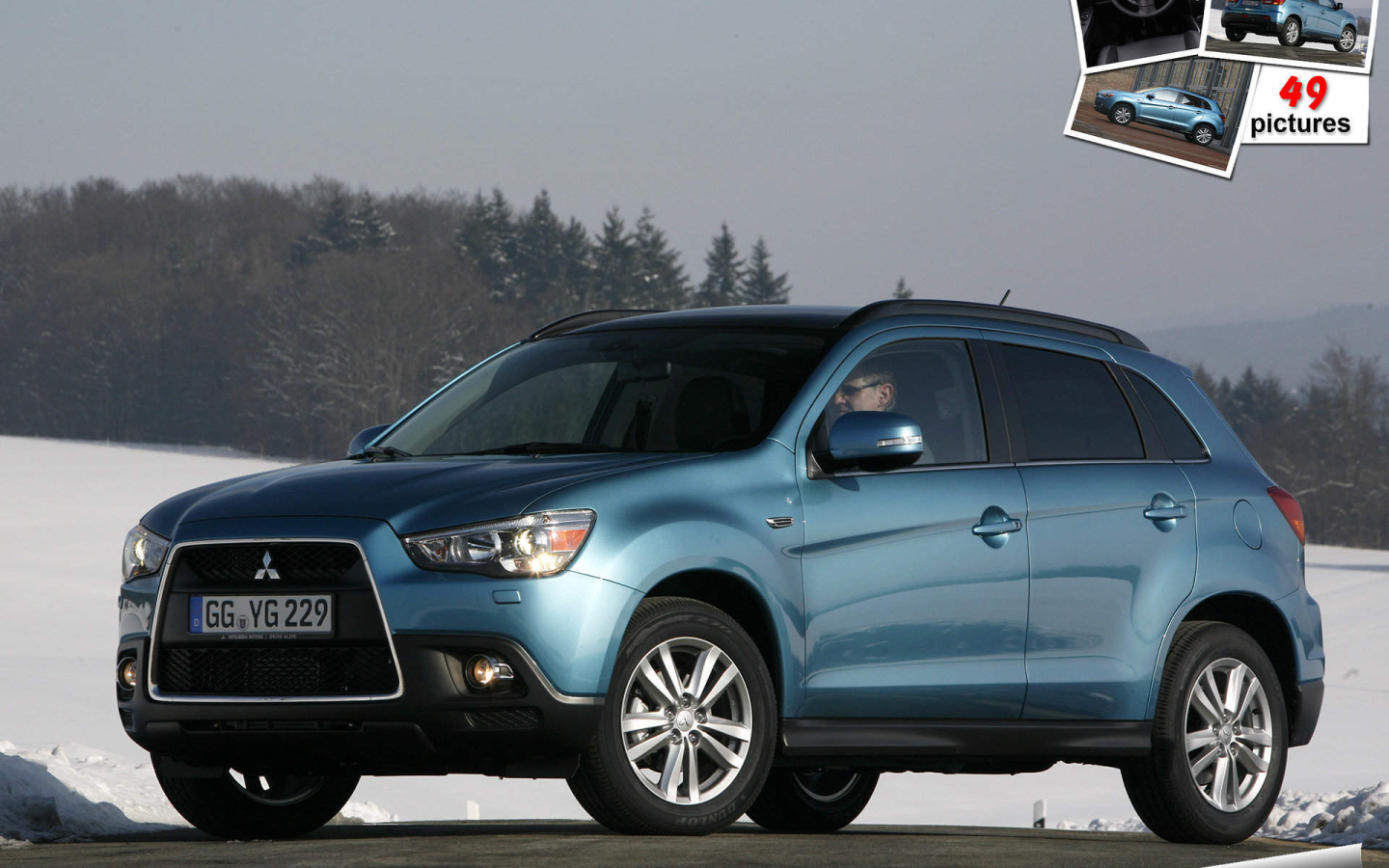 Автомобиль марки Mitsubishi модели ASX