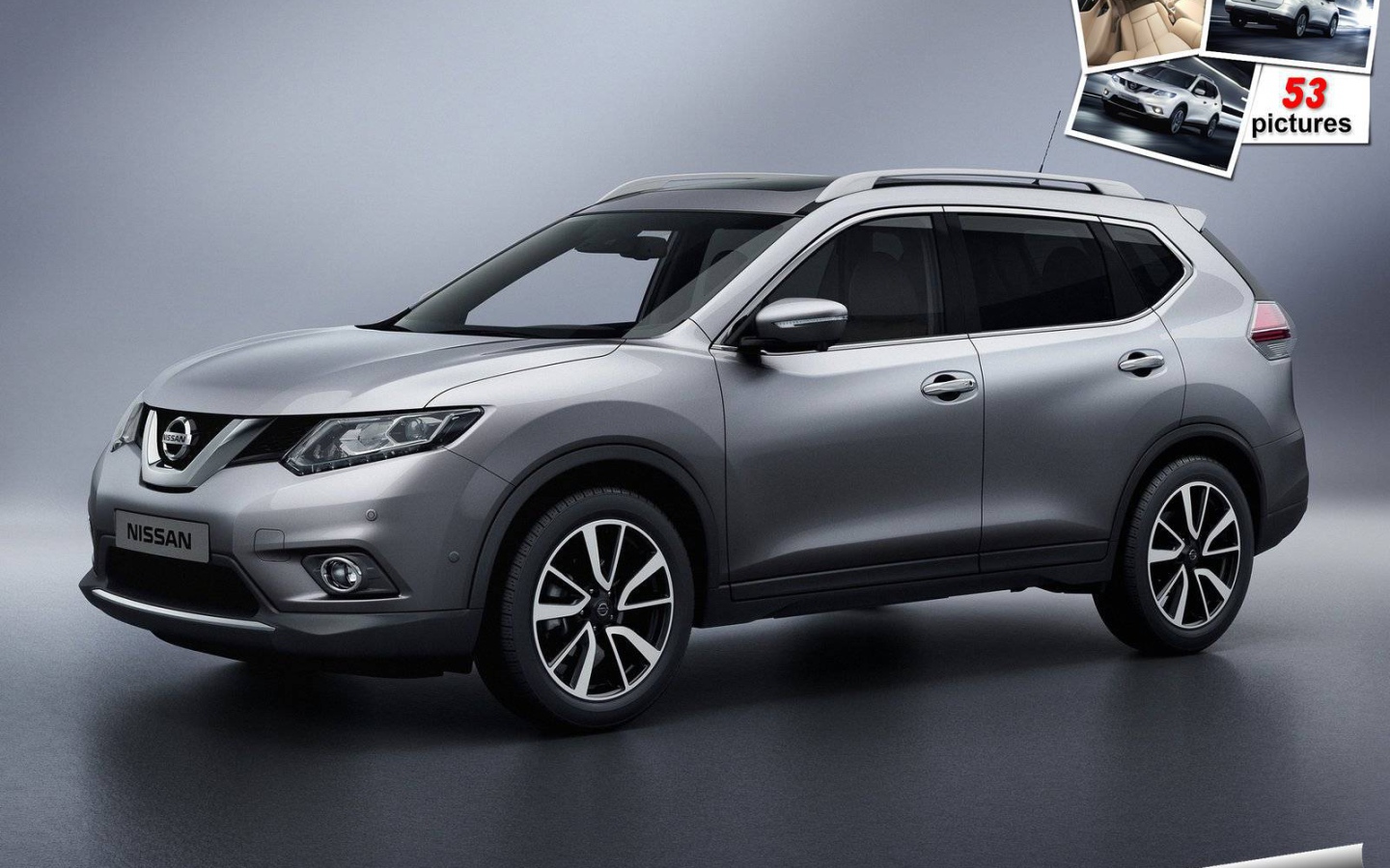 Красивый автомобиль Nissan X-Trail в Москве