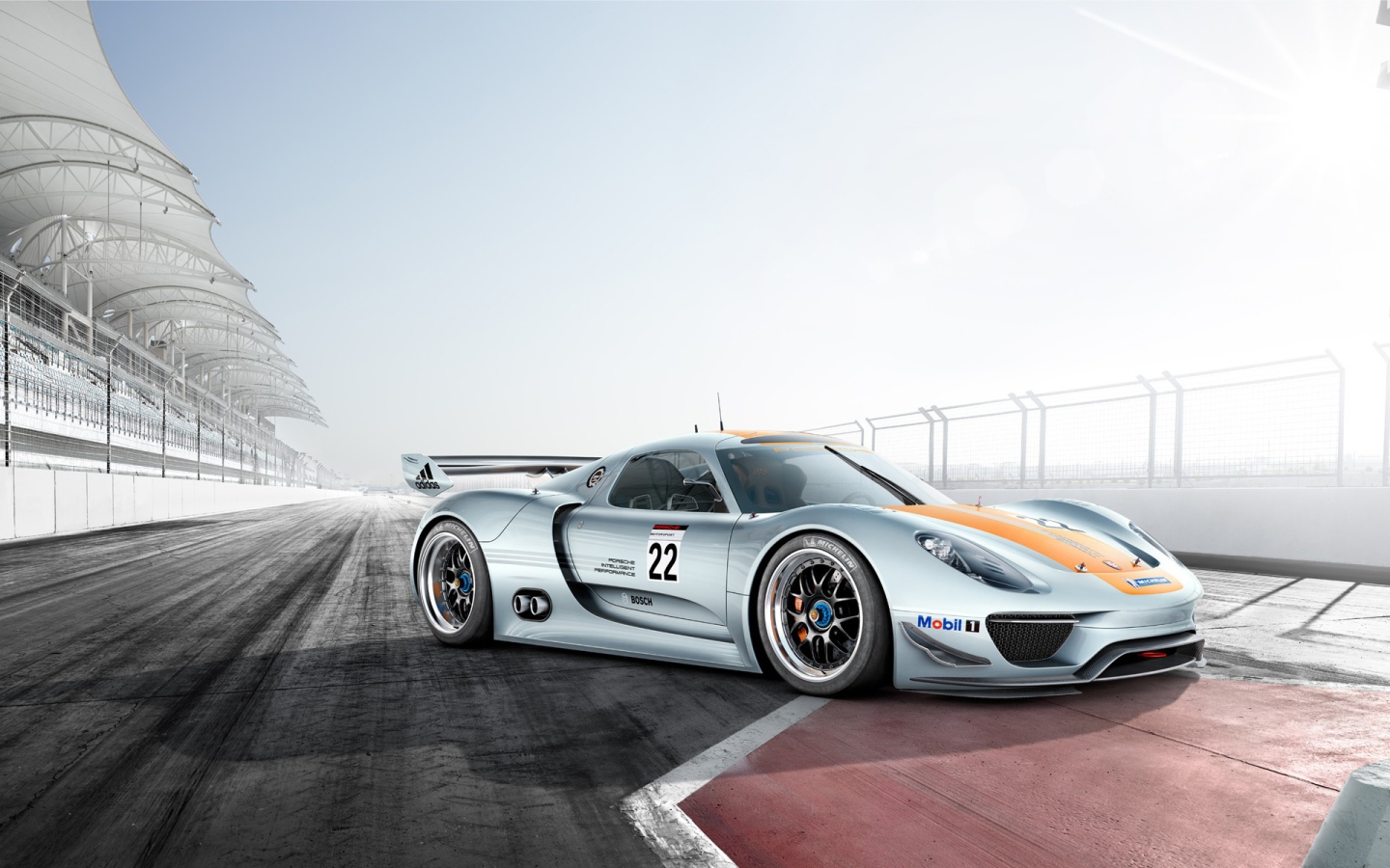 Гонка Porsche 918 RSR