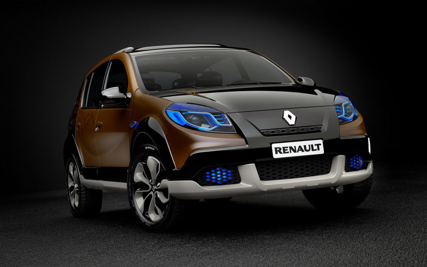Красивый автомобиль Renault Sandero в Москве