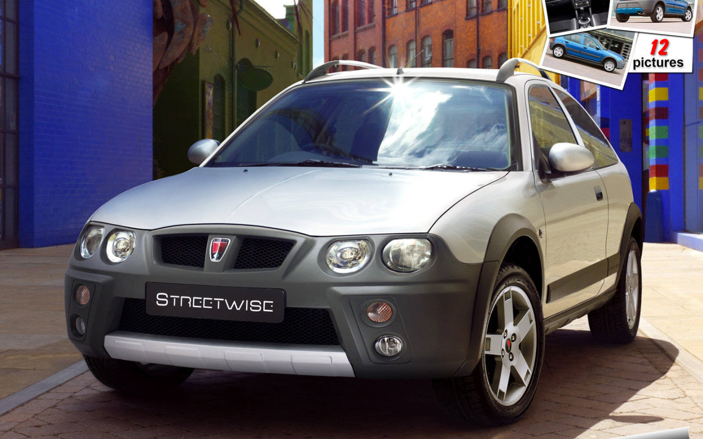 Красивый автомобиль Rover Streetwise