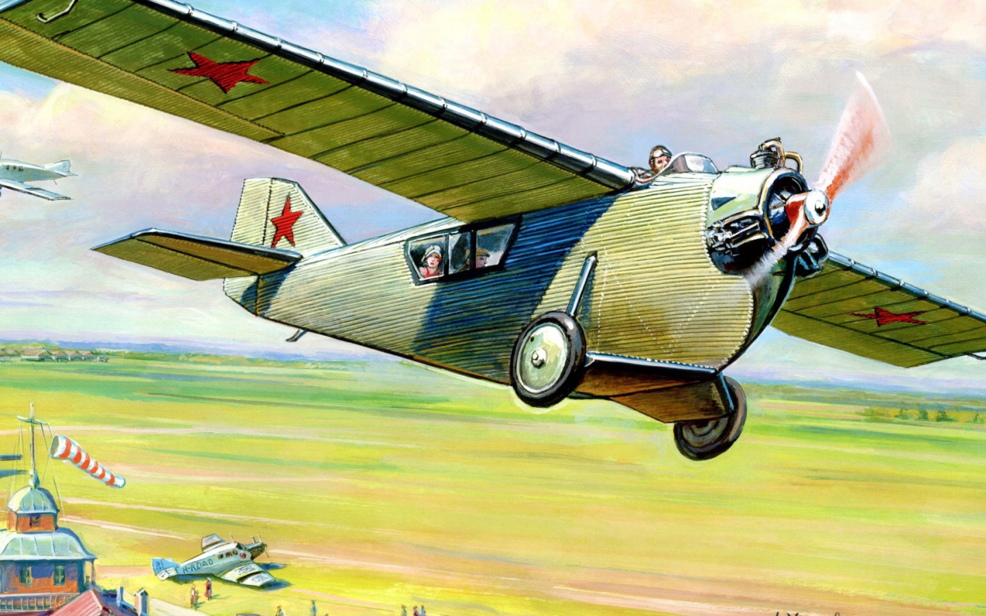 Первый пассажирский самолет