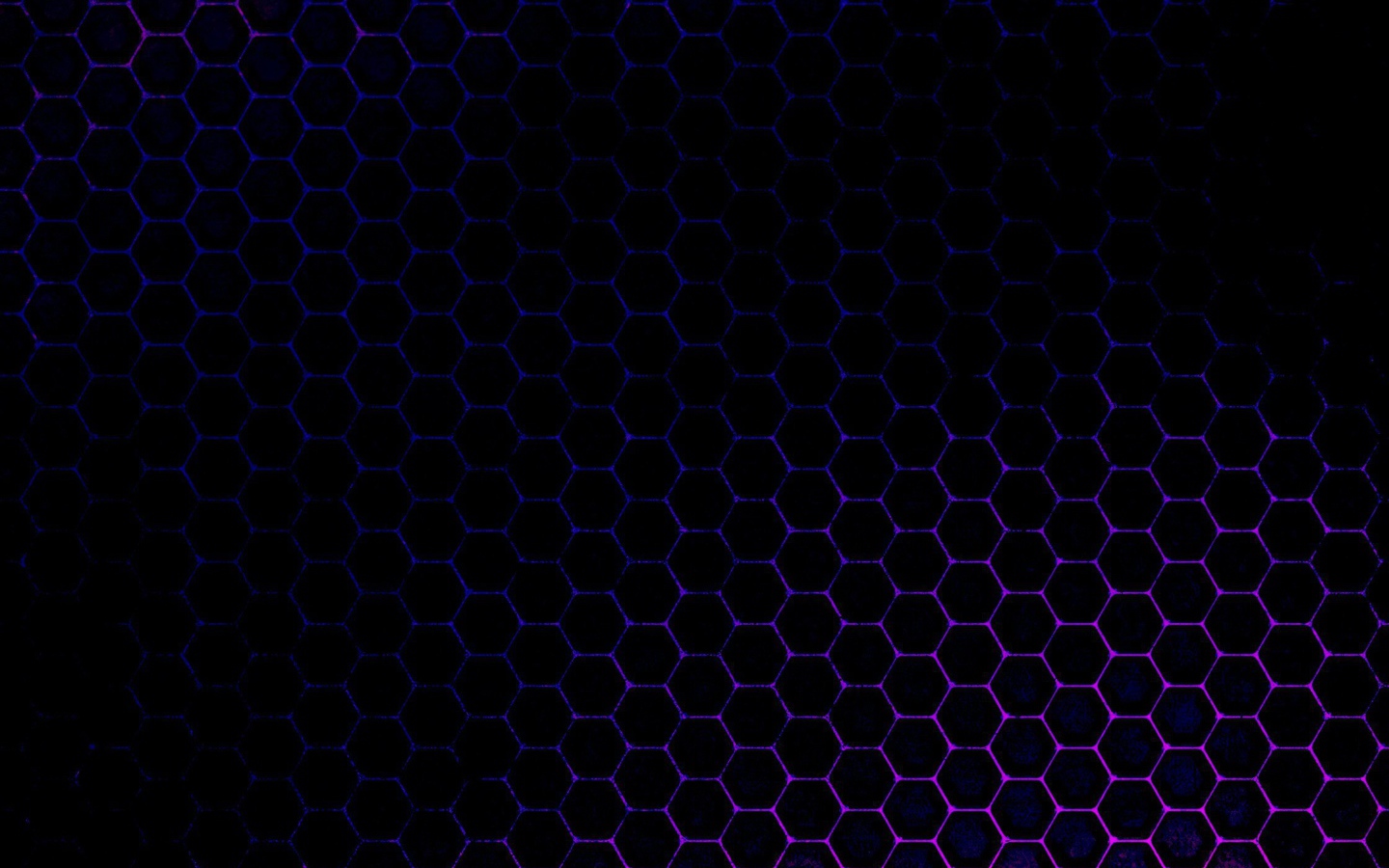 Черные обои с голубыми шестиугольниками