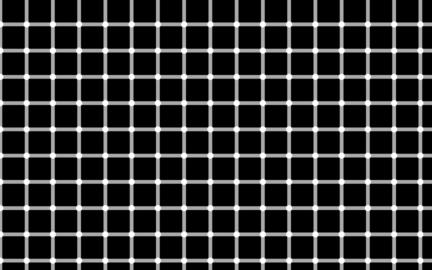 Оптическая иллюзия с решеткой