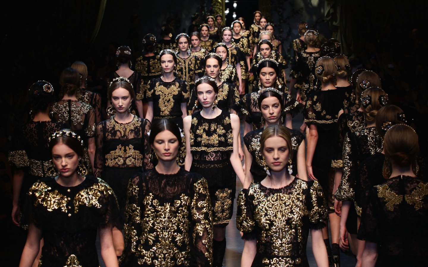 Показ мод от Dolce & Gabbana