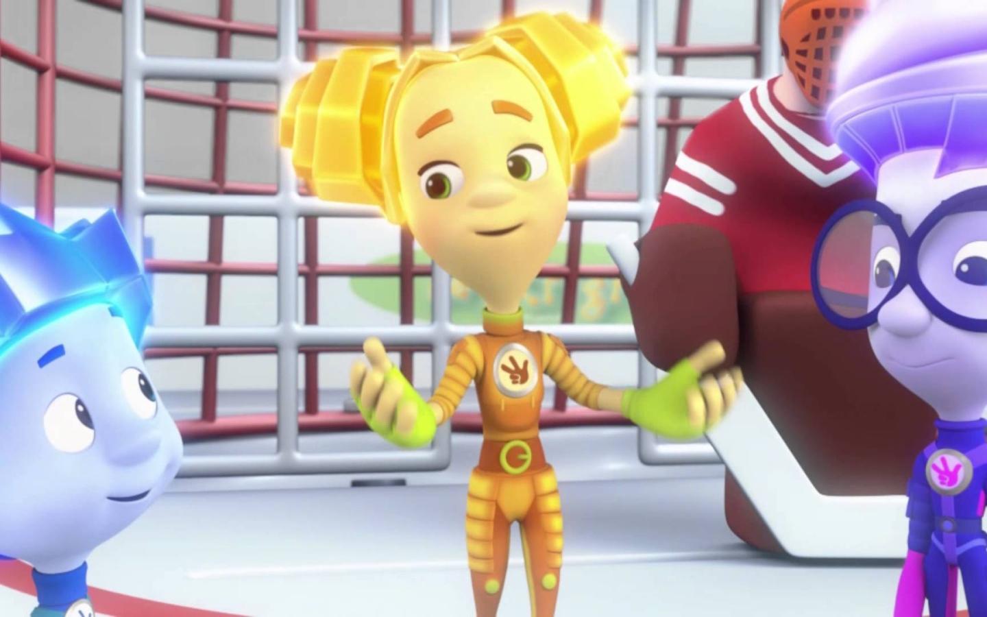 Девочка из мультфильма Фиксики