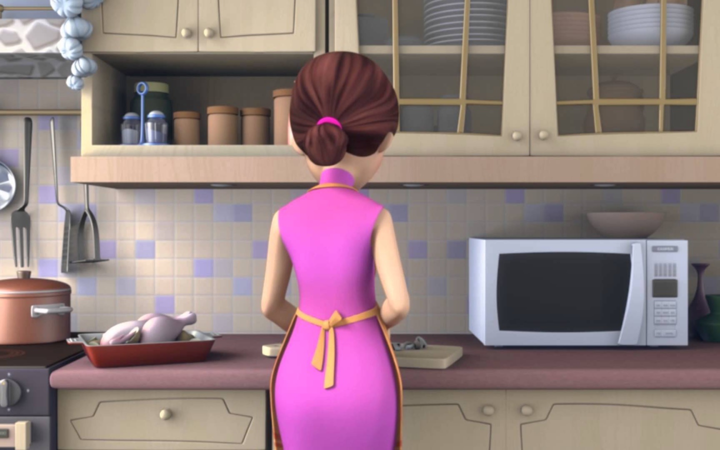 Мама из мультфильма Фиксики