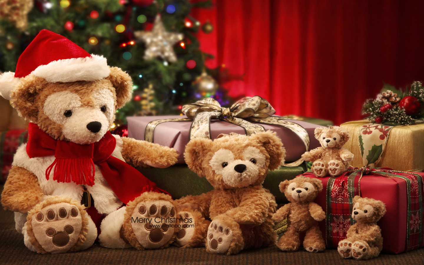 Медвежата на Рождество