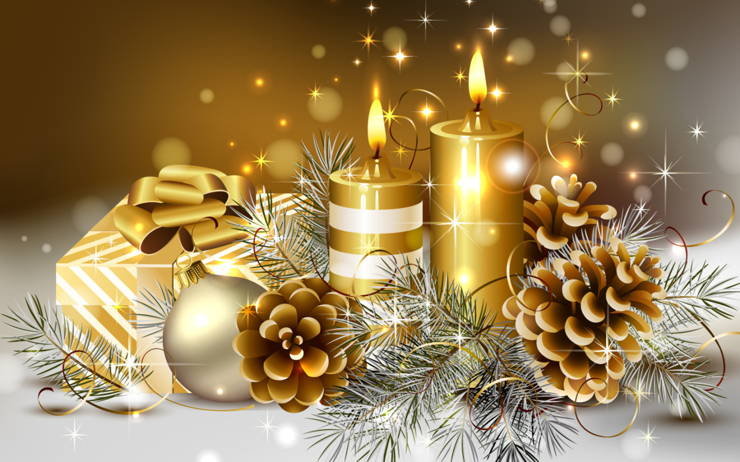 Открытка на Рождество