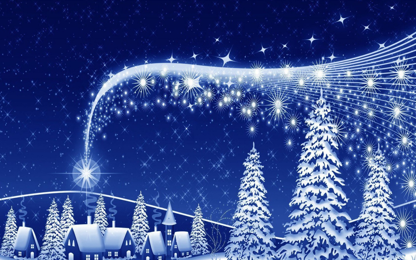 Рождественский рисунок