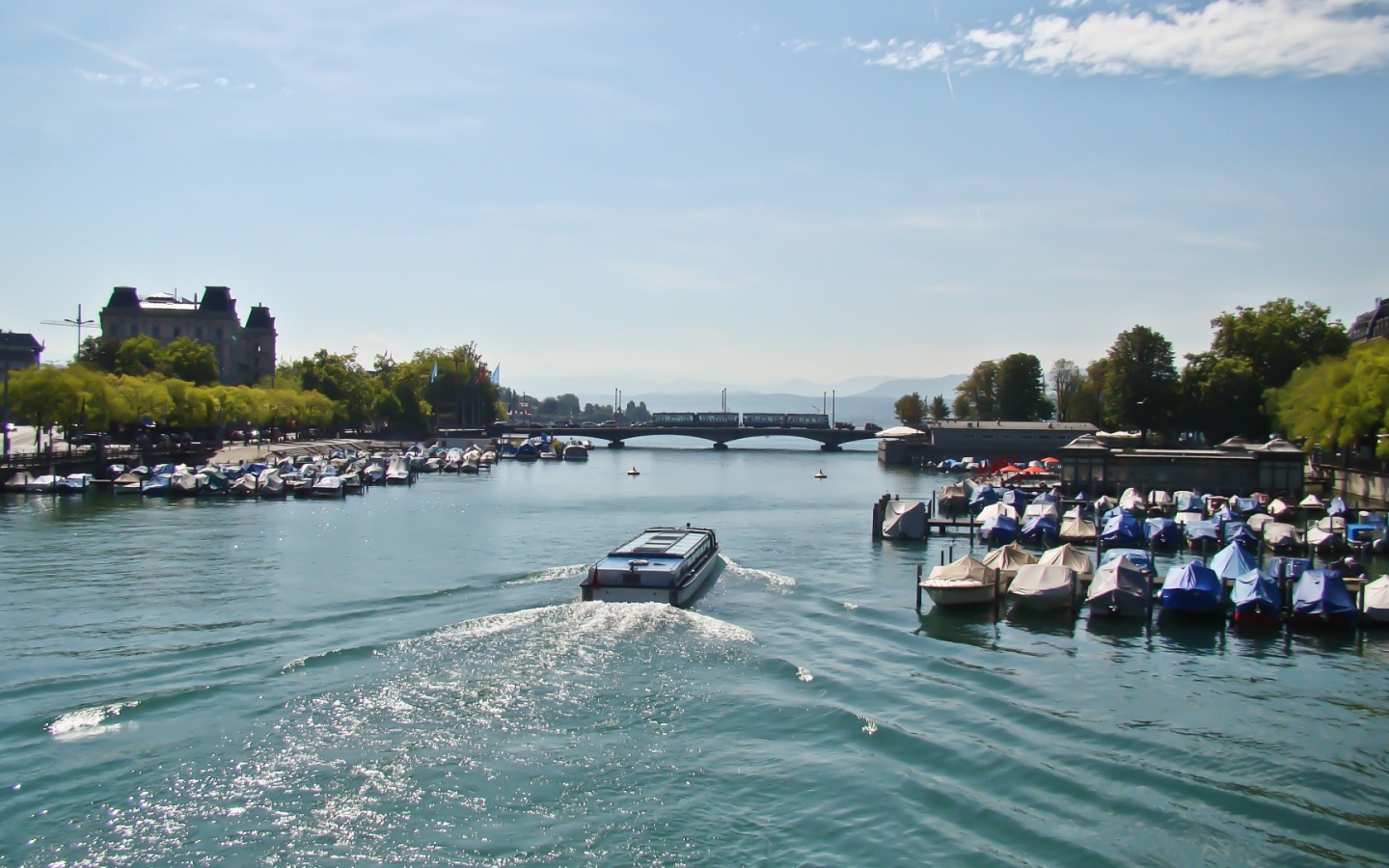 Пристань в Швейцарии