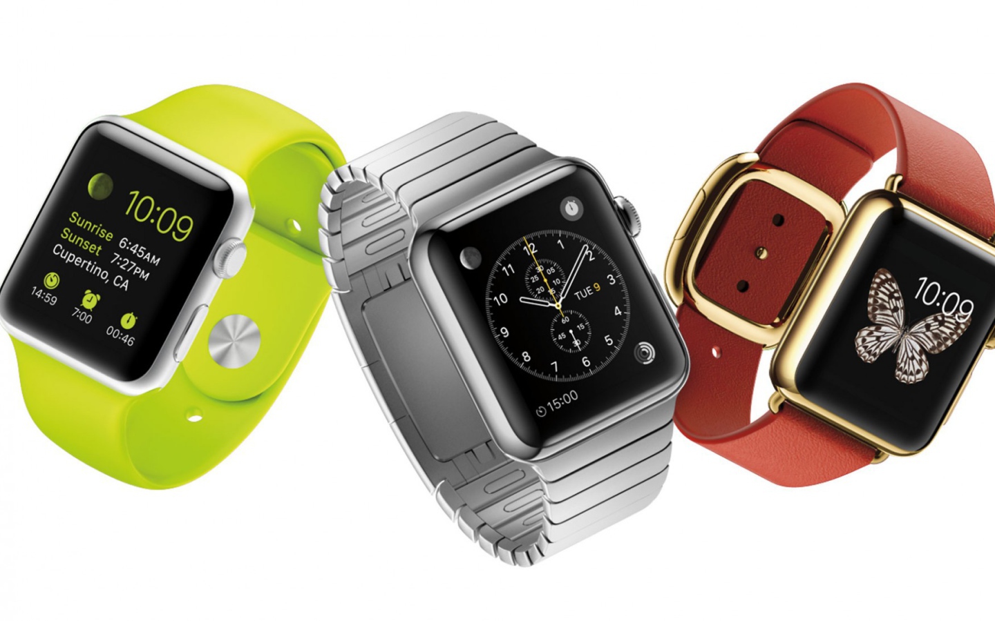 Модели умных часов Apple Watch