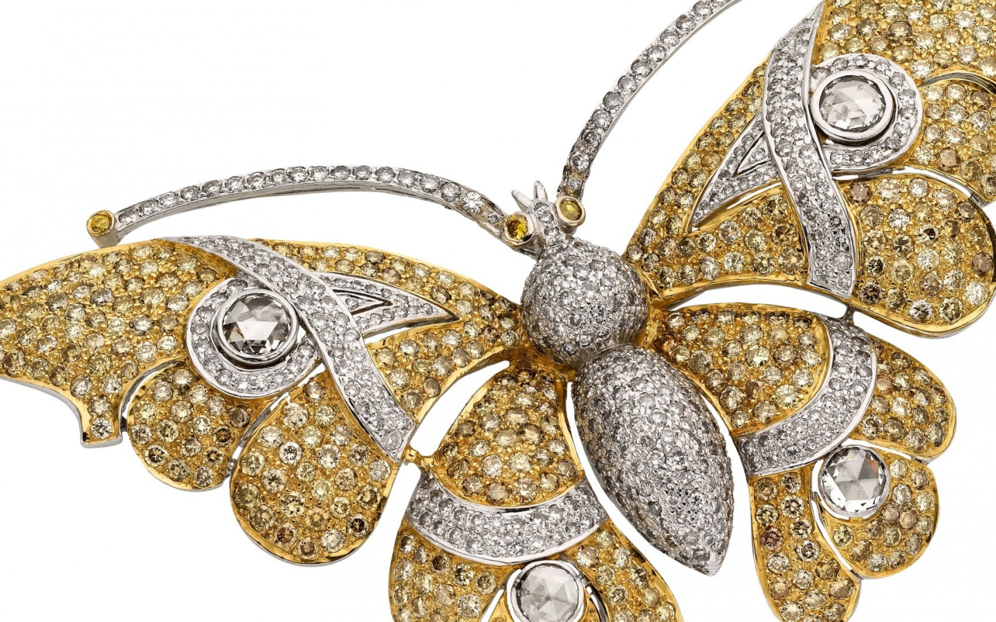 Бабочка из  страз