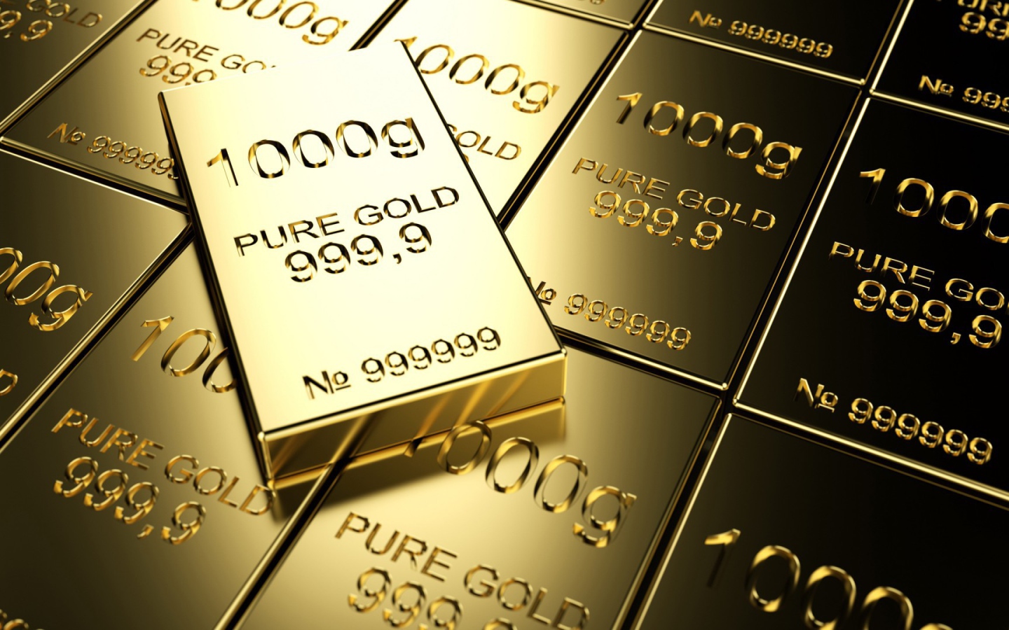Золотые слитки