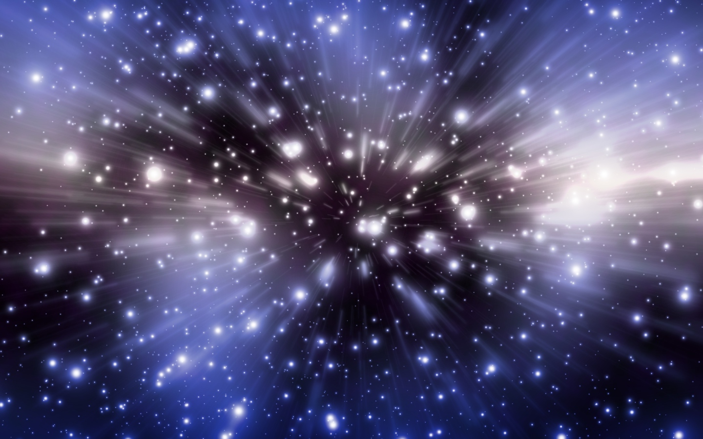 Светящиеся точки в движении