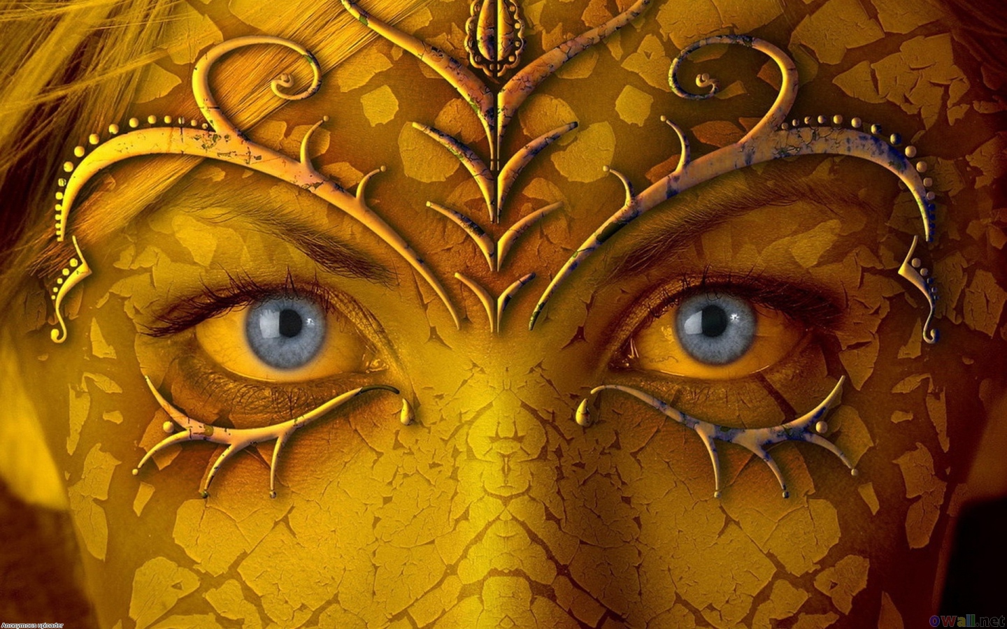 Разрисованное лицо