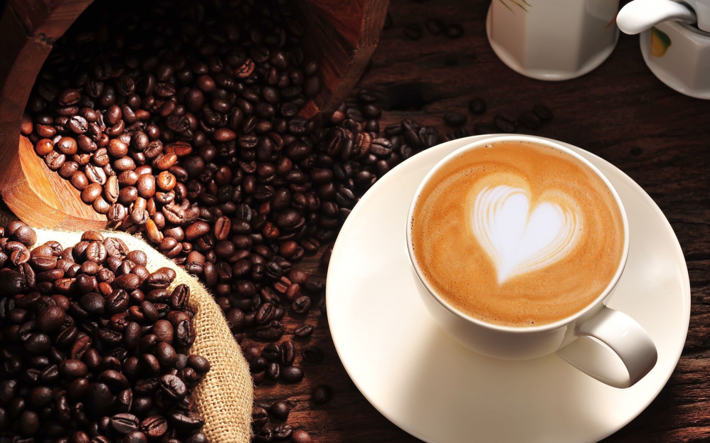 Чашка кофе с сердцем