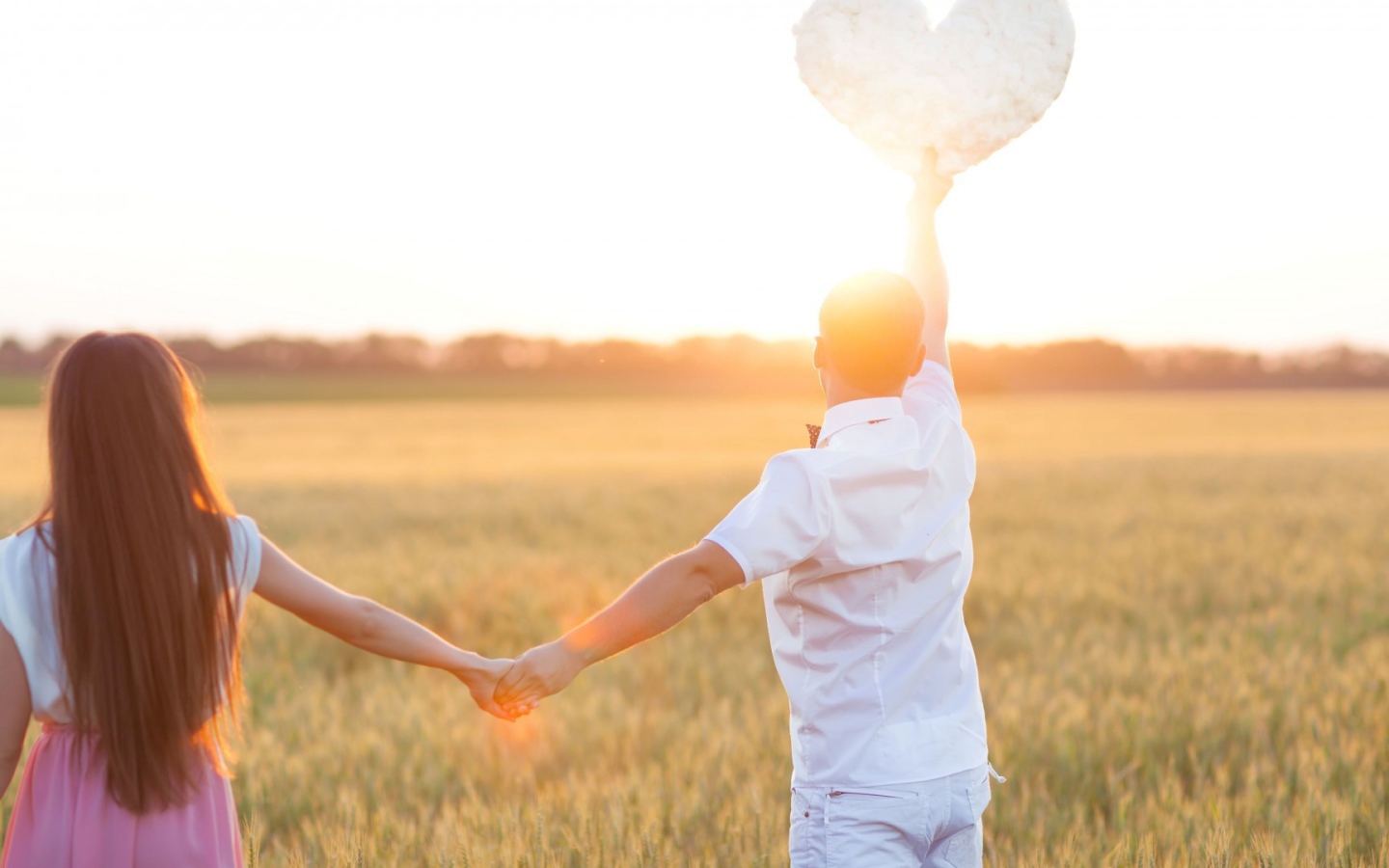 Пара влюблённая