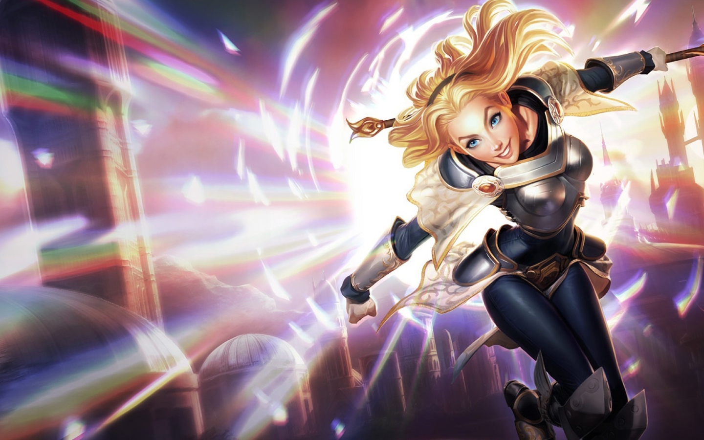 Блондинка в доспехах