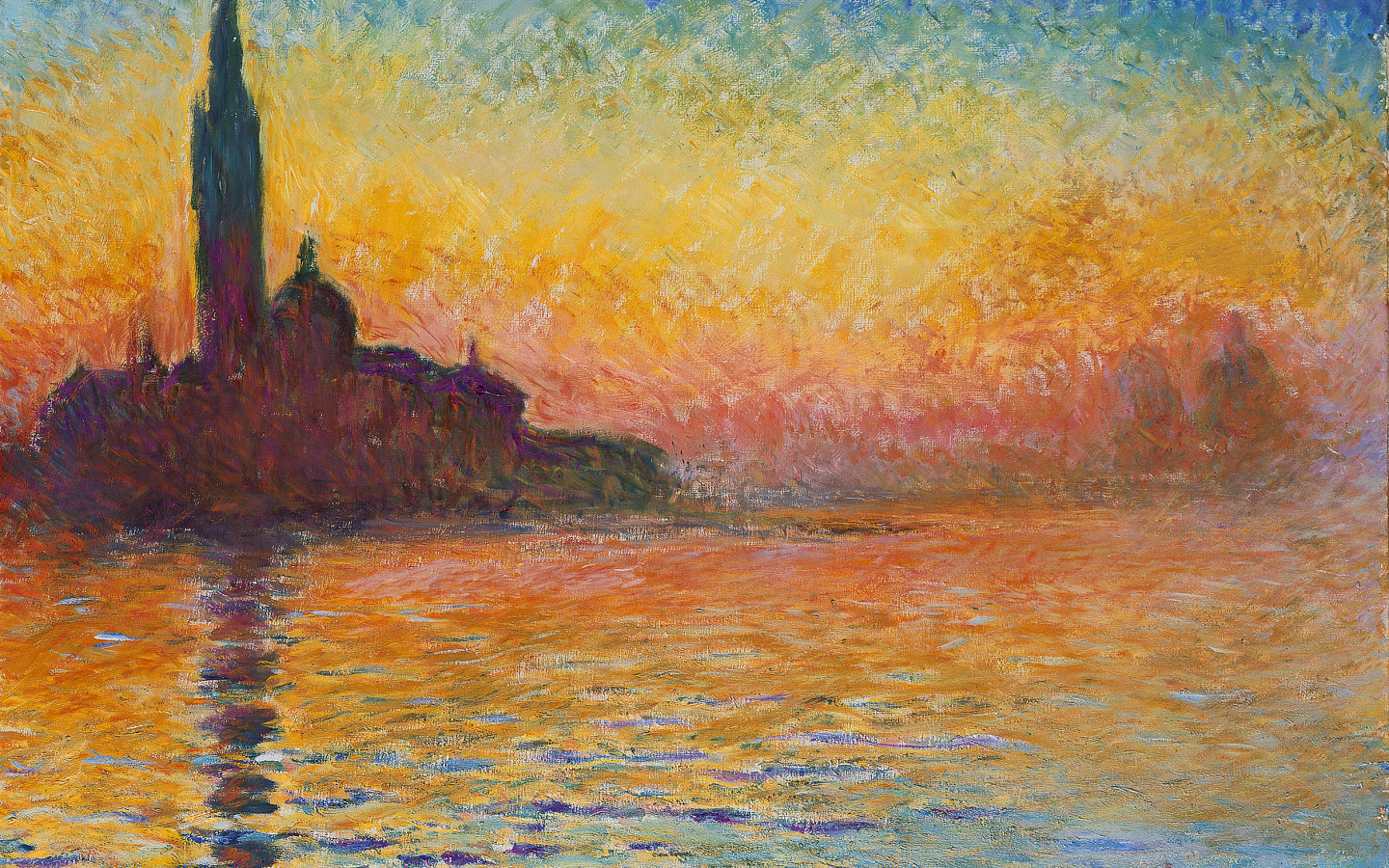 Картина Моне - момент Клод