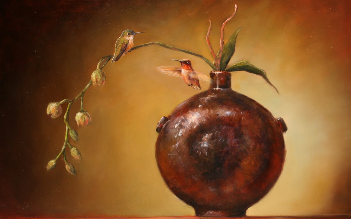 Картина Никаса Сафронова - Птицы