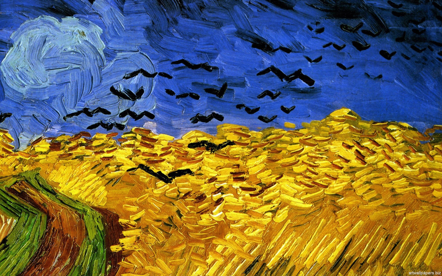 Painting of Vincent Van Gogh - Field