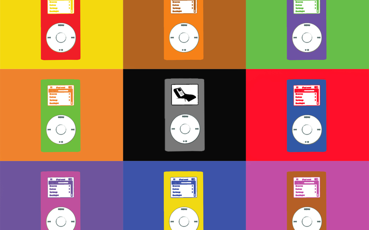 Картина Энди Уорхола Ipod