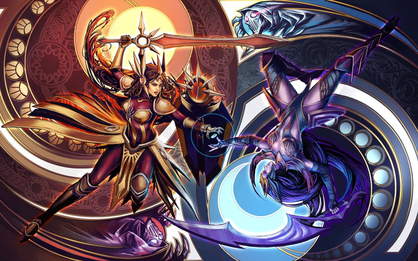 Битва Дианы и Леоны